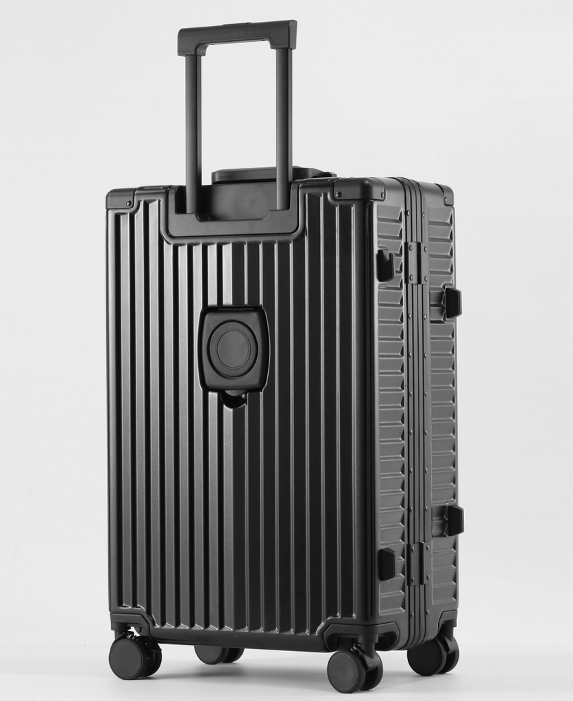 ALEO 前开口铝合金商务拉杆箱