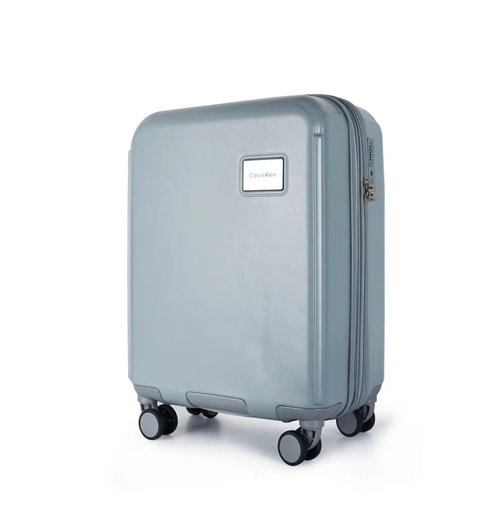 CALVIN KLEIN 纯色万向轮拉杆箱
