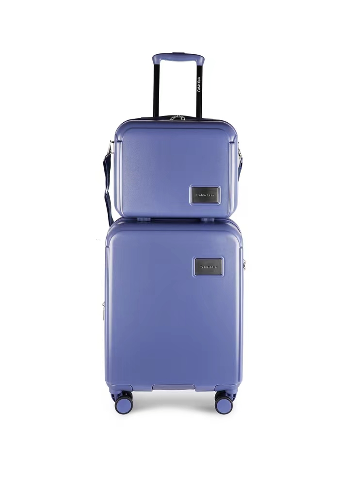CALVIN KLEIN 纯色万向轮拉杆箱