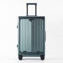 ALEO 前开口铝合金商务拉杆箱