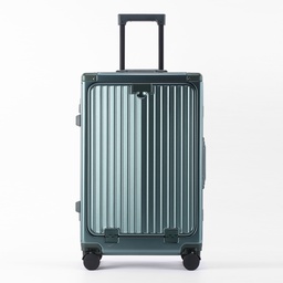 ALEO 前开口铝合金商务拉杆箱